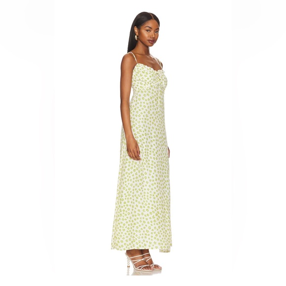 Faithfull the Brand Gita Midi Dress in Gita Floral - Picture 2 of 4